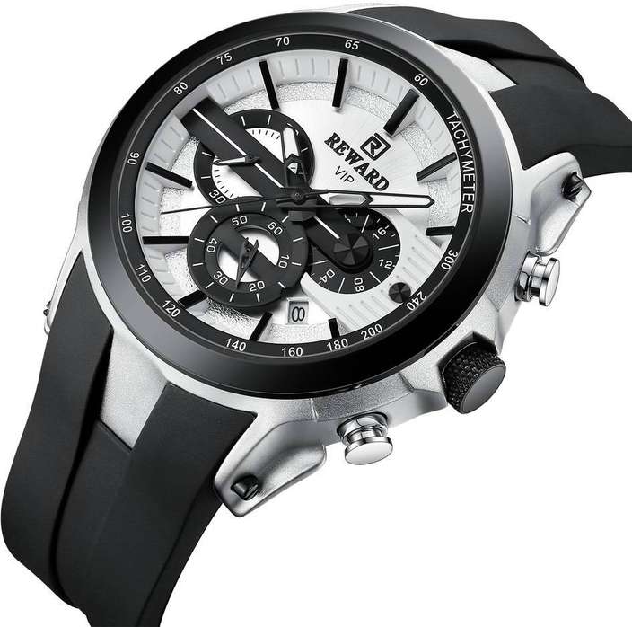 REWARD  Chronograph Sport Watch – Premium Silicone Band