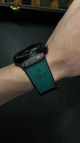 Hublot Classic Fusion Chronograph – Green Skeleton Dial