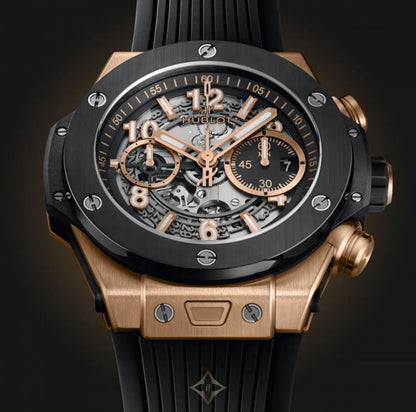 Hublot Big Bang Chronograph – Rose Gold Skeleton Edition