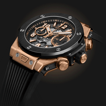 Hublot Big Bang Chronograph – Rose Gold Skeleton Edition